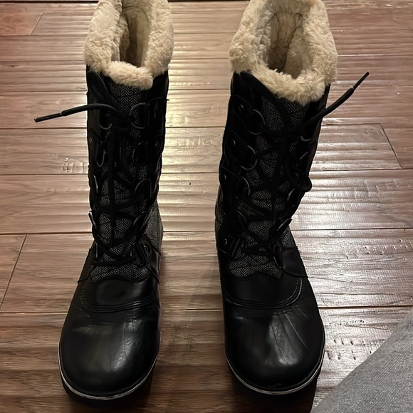 JBU by Jambu Lorna Encore Weather Ready Snow Boot in Herringbone Size 7.5 - Picture 2 of 7